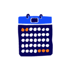 icon of calendar